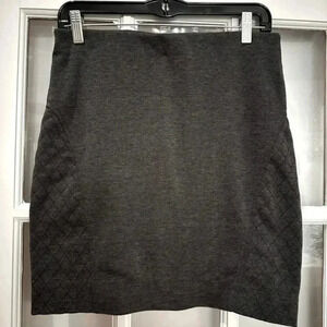 Vera Wang | Simply Vera | Charcoal Grey Classic Stretchy Pencil Skirt Size S